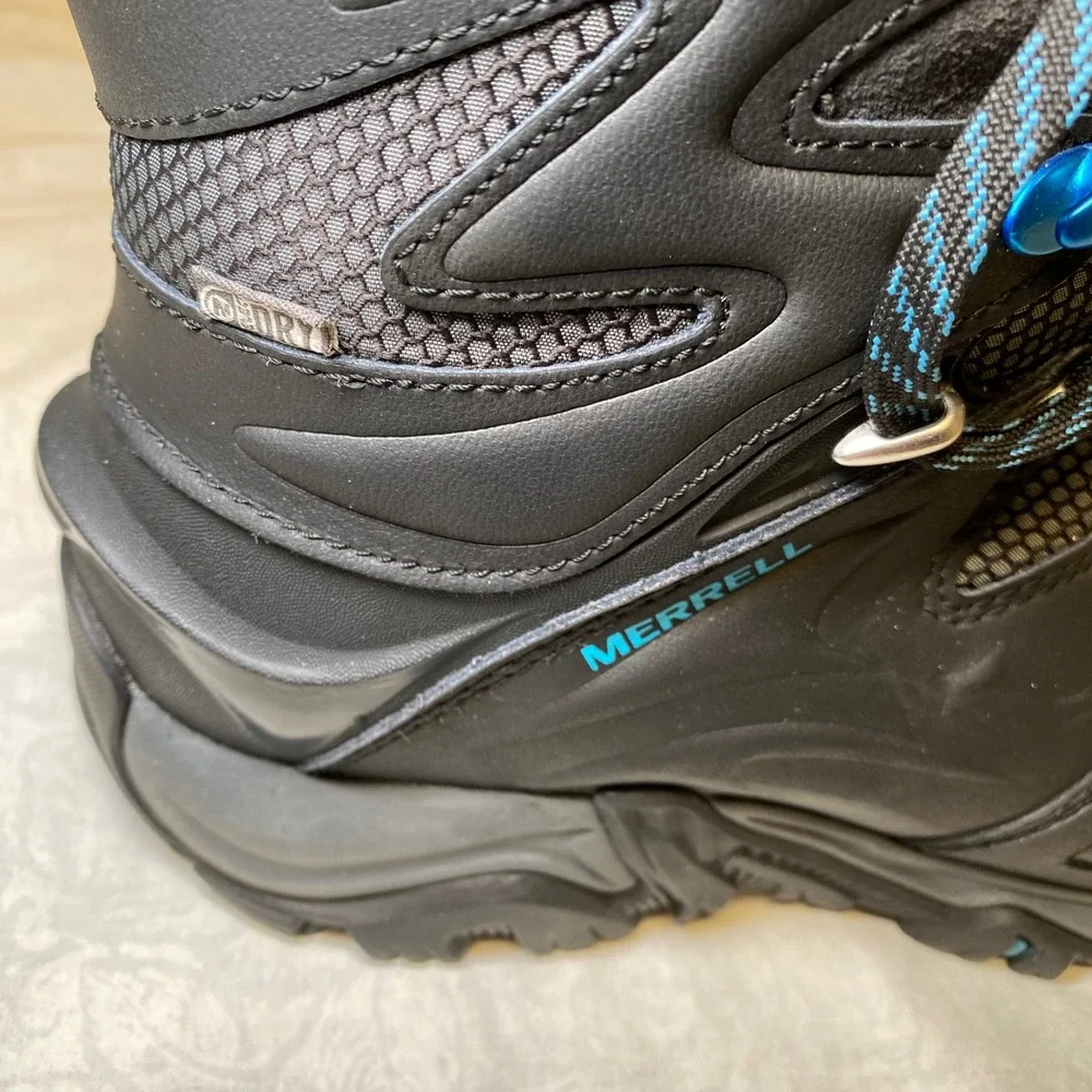 Merrell Thinsulate Ultra 400g Insulated Winter Snow Boots Womens 7 Black